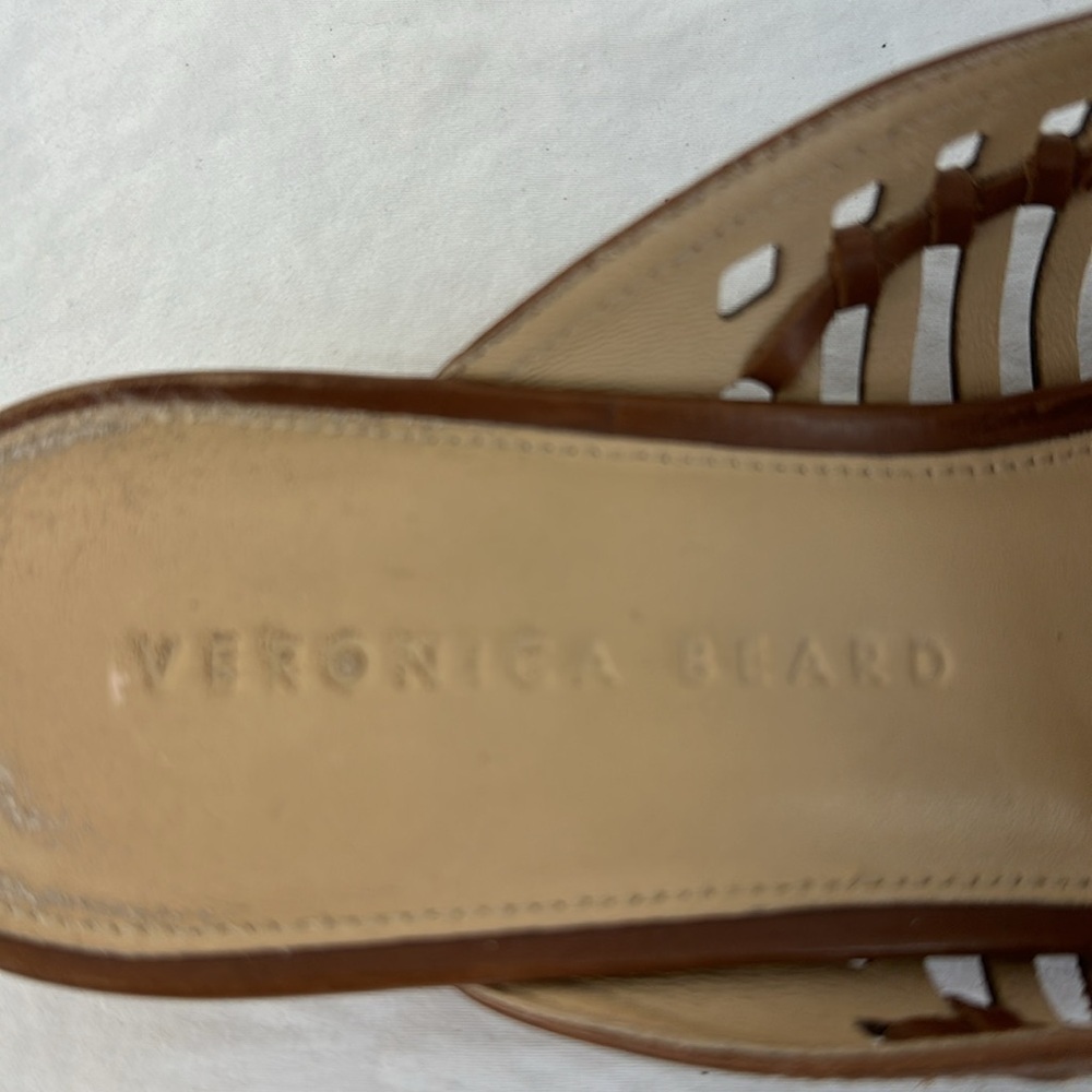 Veronica Beard  Caged Albani Woven Leather Mules, 7.5 - Picture 9 of 9